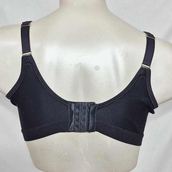 42DD Soma Enhancing Full Coverage Wireless Unlined Wire Free Bra Black NWT - Picture 4 of 8